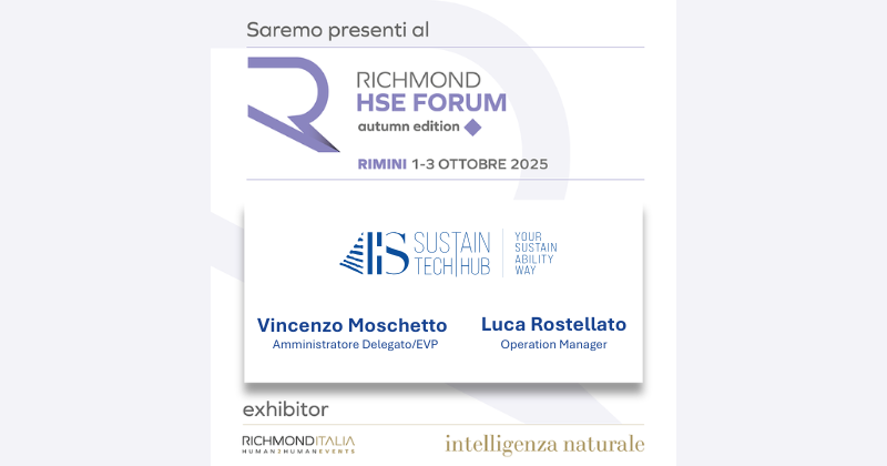 HSE RICHMOND 2025 Blog Sustain Tech Hub S.p.a. SB